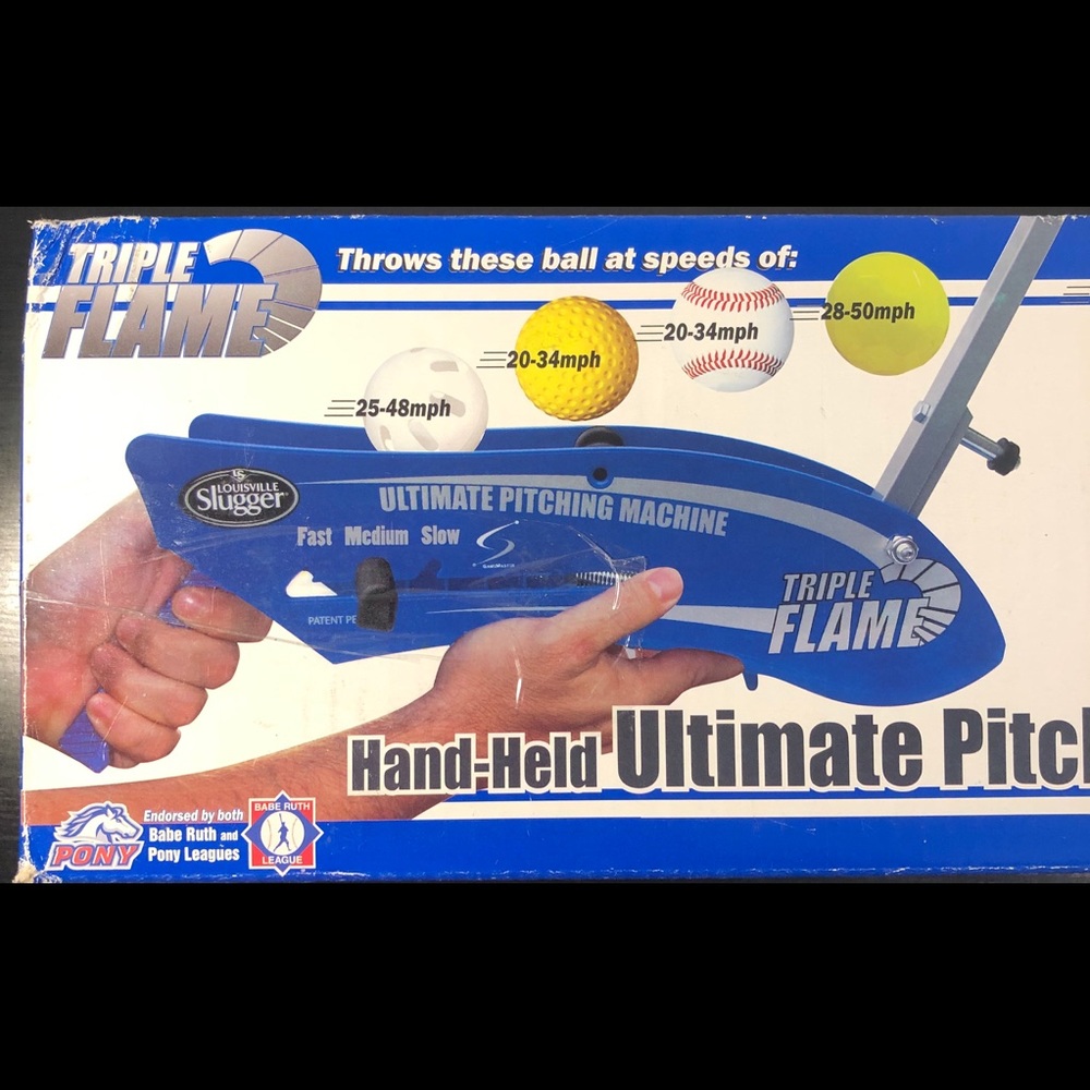 Louisville Slugger Hand Held Pitching Machine